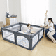 thumbnail image 2 of Corral De Seguridad Bebe Cuadrado 120 CM Gris, 2 of 6
