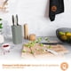 thumbnail image 2 of Juego de bloques de cuchillos MasterChef Earth Greys, 6 cuchillos de acero inoxidable, 2 of 3