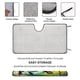 thumbnail image 2 of Capibara Parasol para Parabrisas Delantero Protector Plegable, Visera Solar para Auto Bloquea Rayos UV Mantiene tu Vehículo Fresco140cm*76cm, 2 of 6