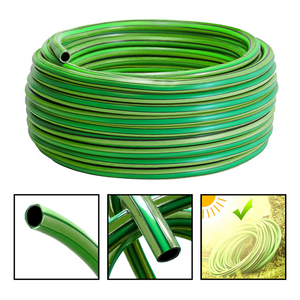 Genérico - Manguera Riego Verde 100M 1/2 P 1.7 Mm Reforzada Proteccion Uv