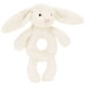 thumbnail image 1 of Jellycat Peluche Sonajero Bashful Conejo Crema, 1 of 3