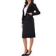 thumbnail image 4 of INSPIRE CHIC Conjunto de Traje de Falda de 2 Piezas para Mujer Blazer de Manga Larga Falda Lápiz Atuendos Formales de Trabajo de Negocios L Negro, 4 of 6