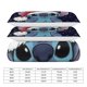 thumbnail image 3 of Merry Christmas Stitch 3 Piece Sets Full/Queen Size - Reversible Microfiber Quilts with Shams Soft Lightweight Bedspread Coverlet Comforter for All Season Bed Sheets, 3 of 4