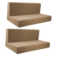Ioensy - Fundas De Asiento Para Caravana, Repuesto De Fundas De Cojín Cómodas Para Remolques, 4 Uds.