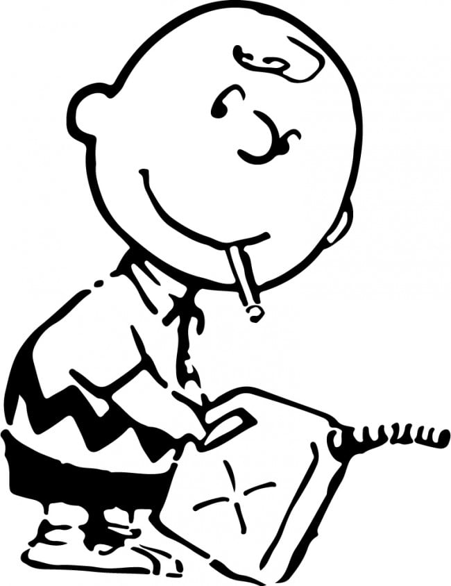 Rienda Libre Graphics - Decomural Bad Charlie Brown Banksy Ws-51319