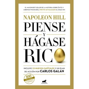 Vergara - Libro Piense Y Hágase Rico -- Napoleon Hill