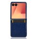 thumbnail image 4 of Funda Cartera Lunares Samsung galaxy Z Flip7 con Tarjetero, Correa y Soporte Azul, 4 of 5