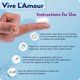 thumbnail image 3 of Supositorios Vaginales Vive L'Amour 24 Unidades, 3 of 8