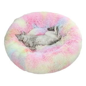 Max - Cama Mascota Antiestres Perro Gato De 50 Cms Ultrasuave Rosa