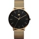 thumbnail image 1 of Reloj MVMT Legacy Slim Hombre Análogo Malla Dorada 20mm, 1 of 3