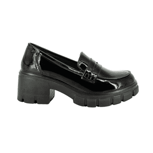 Mocasin Murcia Negro Charol Alquimia