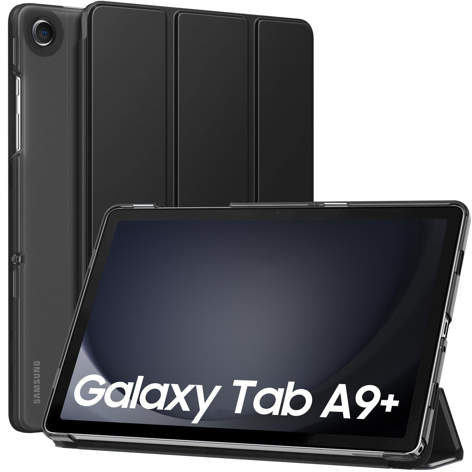 Funda Moko Para Galaxy Tab A9 Plus De 11 Pulgadas 2023 Con Soporte Negro