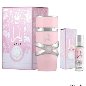 Perfume Lattafa Yara Edp 100 Ml Aceite De Perfume Yara 10 Ml Para Mujer