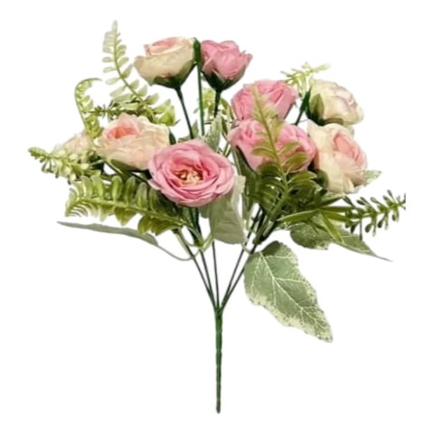 Genérico - Set 4 Ramo Flores Artificiales Adorno Belleza Floral Jhn