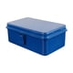 thumbnail image 2 of Caja De Almacenamiento De Hierro Estilo Retro Organizador De Notas Para Herramientas De Calcomanías Y Manualidades Almacenamiento Azul, 2 of 5