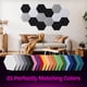 thumbnail image 5 of Acoustic Panels Ekkogo, paquete de 12 paneles de pared insonorizados, color negro, 5 of 6
