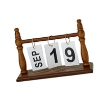 Bothyi - Calendario De Escritorio, Regalo Ideal, Pequeño Calendario Plegable De Pie Para La Escuela, El Hogar, La Oficina, El Café.