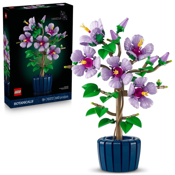 LEGO Botanicals Hibiscus 10372 Flor Artificial 36 cm