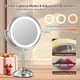 thumbnail image 4 of Espejo de maquillaje VESAUR Professional 8.5 grande con aumento de 10X, 4 of 8