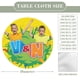 thumbnail image 2 of Vlad y Niki-theme Fitted Round Tablecloths Elastic Edged Table Covers Waterproof Table Cloth for Kitchen Holiday Party Tables Decor 120cm, 2 of 6