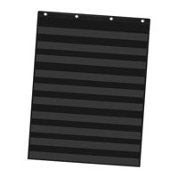 Bothyi - Gráfico De Bolsillo Juguete Educativo De Aprendizaje Temprano Para Tarjetas De Letras Y Números Alfabeto Negro