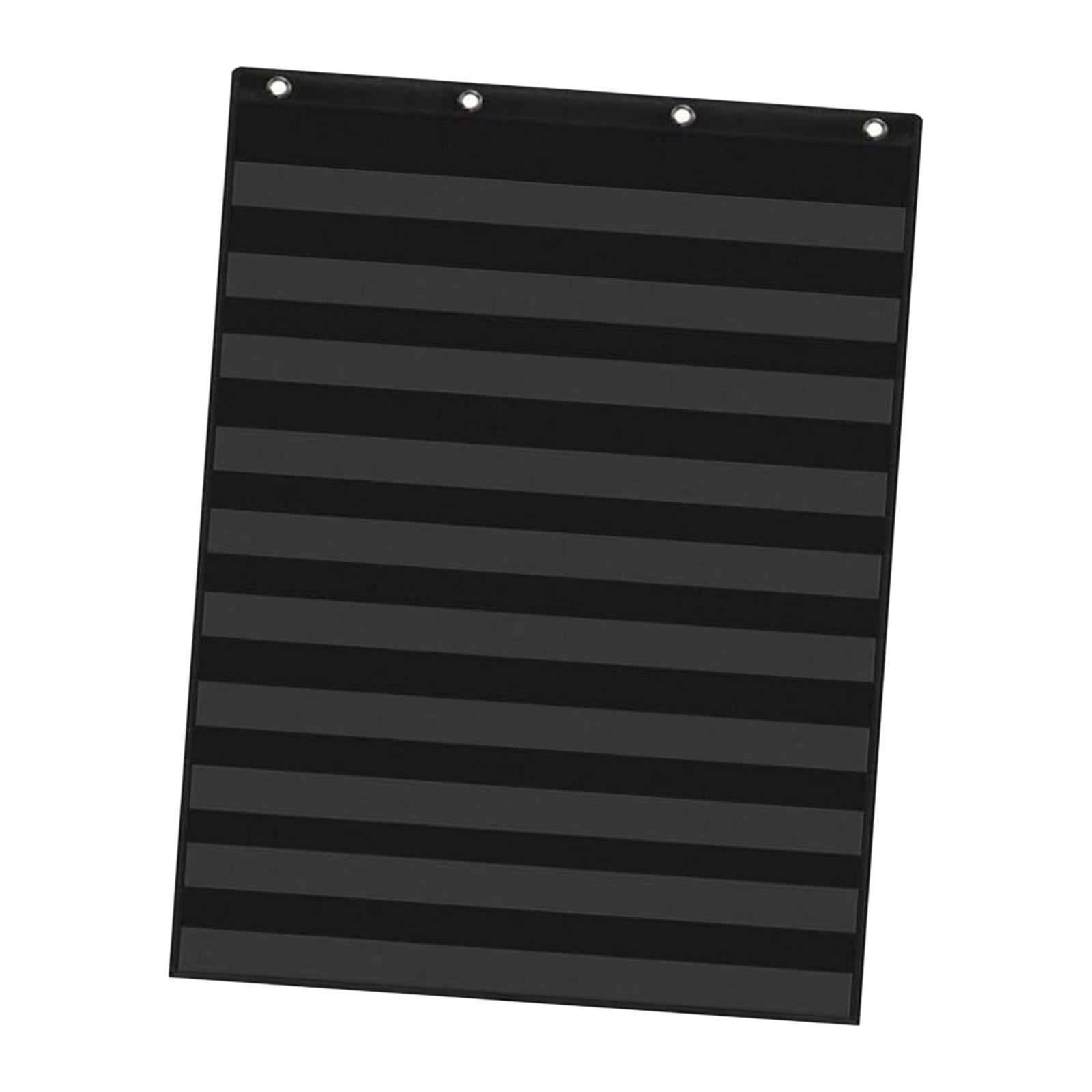 Bothyi - Gráfico De Bolsillo Juguete Educativo De Aprendizaje Temprano Para Tarjetas De Letras Y Números Alfabeto Negro