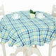 thumbnail image 1 of Mantel Polycotton Redondo / Cuadrille Verde Azul Amarillo – Doral, 1 of 3
