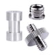 thumbnail image 1 of Adaptador De Tornillo De 1/4 A 3/8, Montaje De Cámara De Metal Para Cámara Ballhead Shoulder Rig, 1 of 5