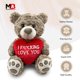 thumbnail image 2 of Oso de Peluche Messenger Bear 36 cm I Love You, 2 of 7