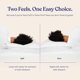 thumbnail image 4 of Almohada para Cama FluffCo Zen Fluff™ Firme 51x71 cm 1 Unidad, 4 of 9