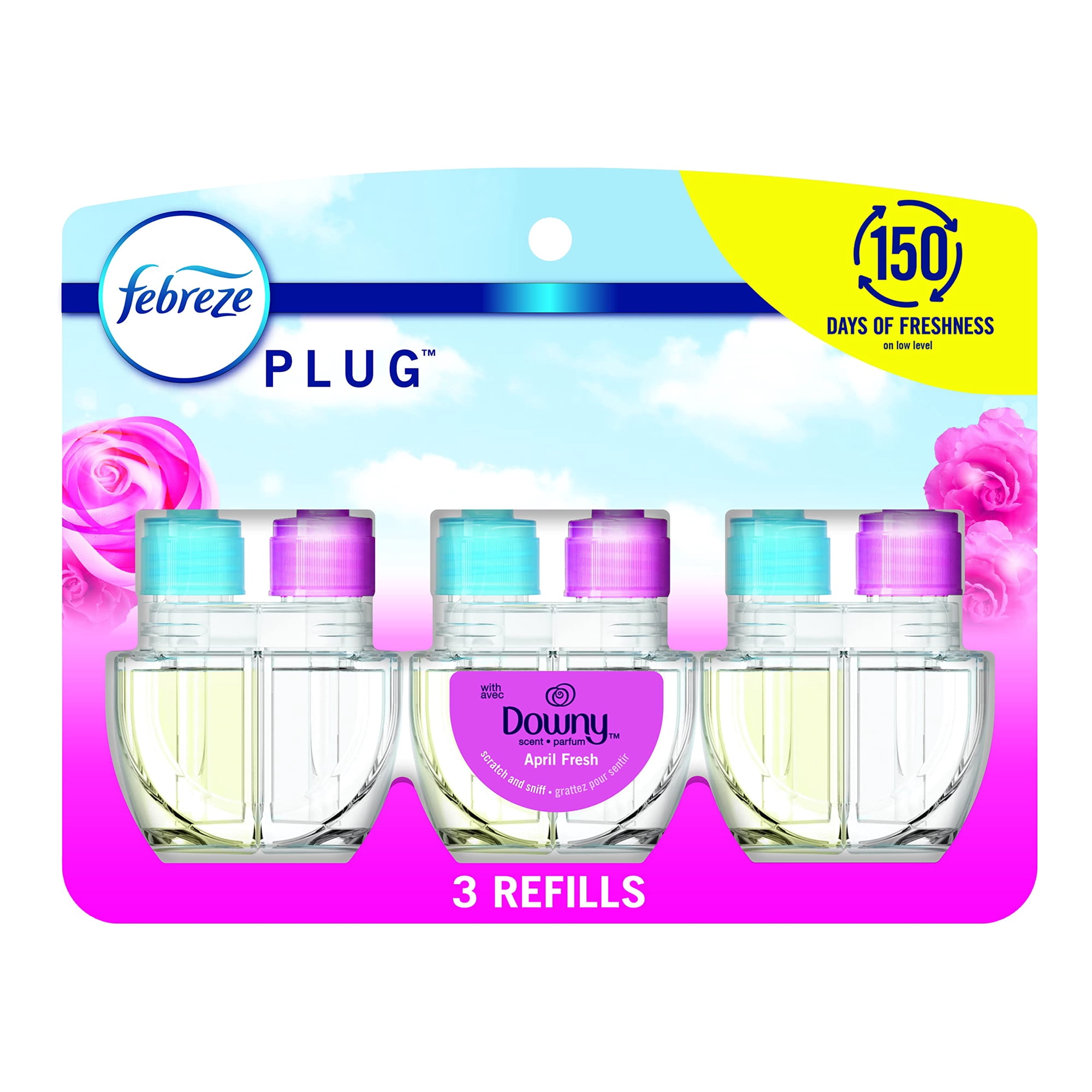 Ambientador Febreze Plug In, Antiolores, 25 Ml, Aroma Velloso