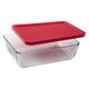 thumbnail image 1 of Vaso rectangular Pyrex Simply Store para almacenamiento de alimentos, 6 tazas, 1 of 3