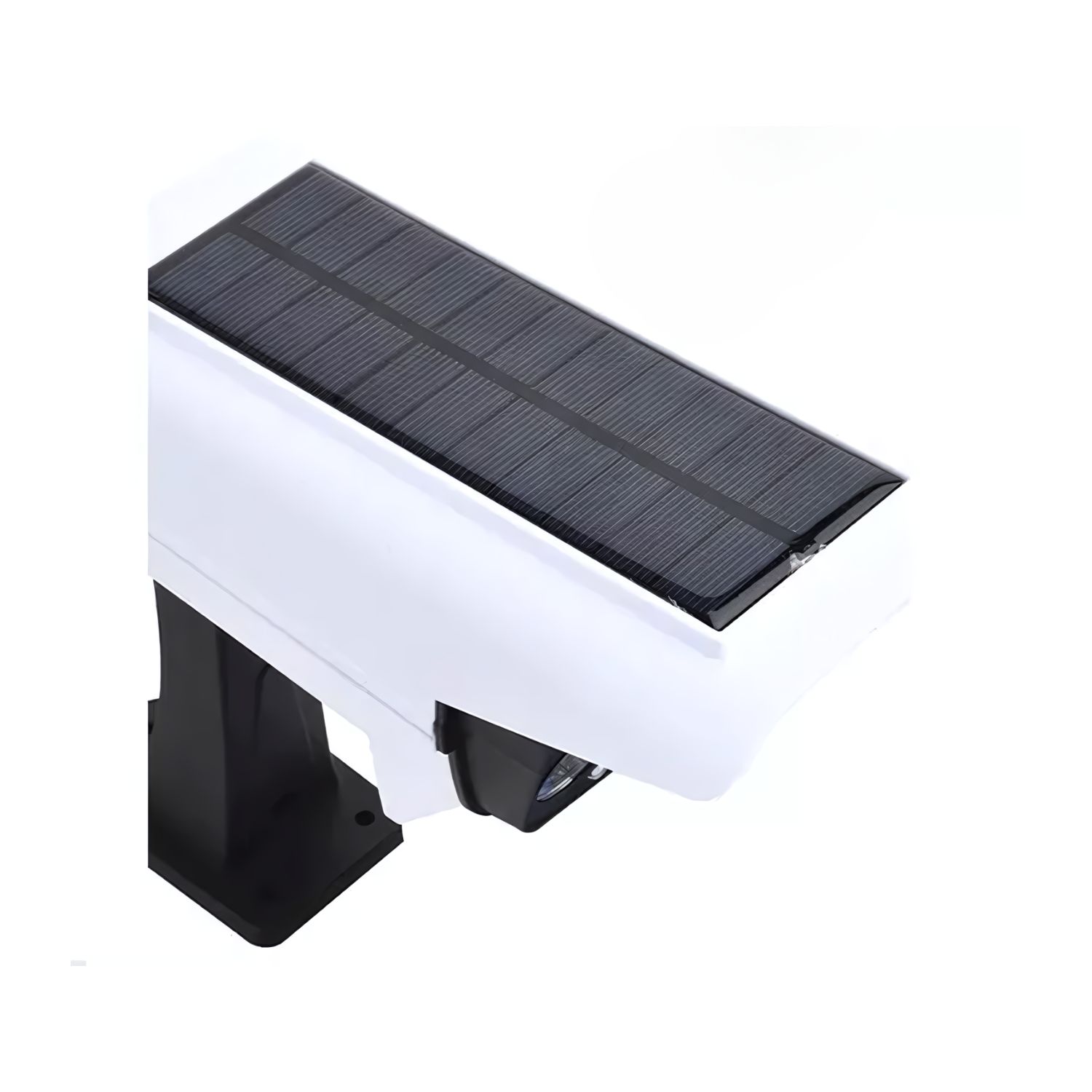 Disparo - Lampara Foco Solar Led Falsa Camara Seguridad Sensor Con Control