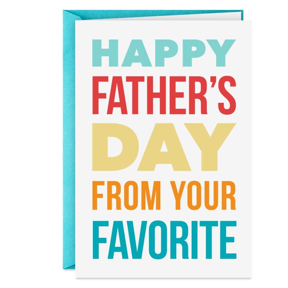 Tarjeta de Felicitación Hallmark Shoebox Divertida para el Día del Padre