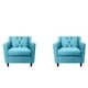 thumbnail image 3 of Set Poltrona Jade Turquesa, 3 of 3