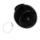 thumbnail image 2 of Filtro de entrada de filtro de aire de 24-48 mm para Bobber Chopper Cruiser negro, 2 of 2