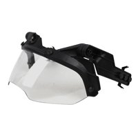 Magideal - Casco Antiniebla, Gafas Op, Accesorios Para Gafas, Protección Rápida Mich, Gafas De Seguridad Antivaho Divididas Ajustables Para Halloween Cs , Negro B B Negro