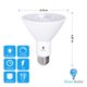 thumbnail image 2 of Bombillas LED Bluex PAR30, 12 W, 900 lm, 3000 K, paquete de 2, 2 of 6