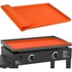 thumbnail image 1 of Tapete de silicona para plancha Blackstone de 17 pulgadas, protector para la parte superior de la plancha Blackstone, protector para exteriores Blackstone (naranja), 1 of 7