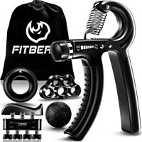 Fortalecedor De Agarre Para Manos Fitbeast, Paquete De 5 Unidades, Resistencia Ajustable