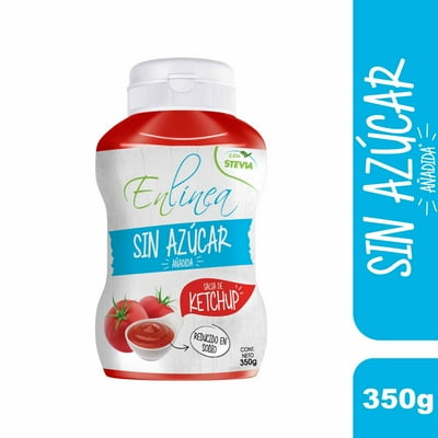 Ketchup Reducido En Azucar Squeeze 350 G En Línea
