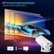 thumbnail image 3 of Mini Proyector 4K 1080P Compatible con WiFi 6 y BT 5.4 Brillo ANSI 290, Keystone Automático, Rotación de 180 Grados, Proyector Portátil para Cine en Casa y Películas para Exteriores HY300Pro Blanco, 3 of 11