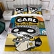 thumbnail image 4 of Carl el Coleccionista Conjunto de sábanas temático, trío de piezas, cómodo y amigable con la piel, diseño único, regalo de decoración para el hogar para familiares, amigos y fans,173cm *218cm, 4 of 6