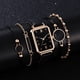 thumbnail image 5 of 1pc Round Pointer Quartz Watch & 4pcs Bracelet, 5 of 5