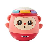 Genérico - Juguete Tambor Musical Didactico Para Bebes Rosado Infantil