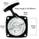 thumbnail image 2 of Arrancador Manual MTATCN 43cc-52cc 2HP Predator para Taladro de Tierra, 2 of 8