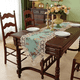 thumbnail image 1 of Camino De Mesa Con Diseño Bohemio Con Encaje Medida 40x180cm Corredor Corredor De Mesa, 1 of 3