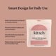 thumbnail image 3 of Esponja Corporal Kitsch African Net 3 piezas Exfoliante Frambuesa Rosa, 3 of 9