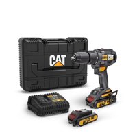 Taladro/Atornillador Inalambrico 13Mm 18V Li/Ion + 2Bat + Cargador Cat