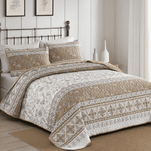 Genérico - Cubrecama Quilt Verano 1.5 Plazas Varios Diseños